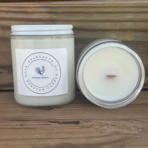 SPARTACUS 7oz Candle Blue Rooster Candle Co